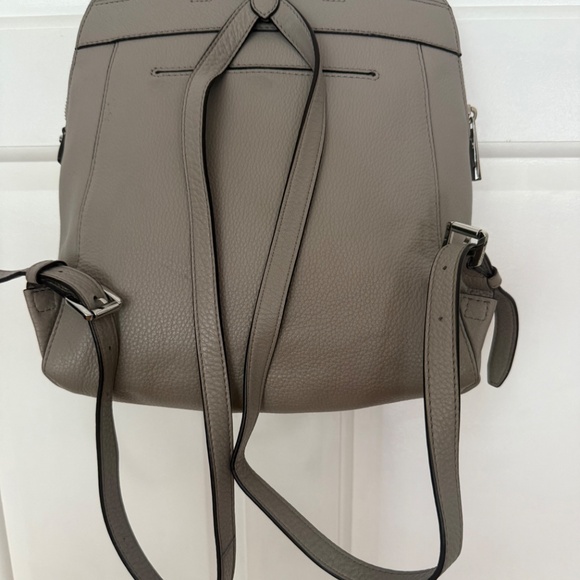 Michael Kors gray leather backpack - Picture 10 of 10